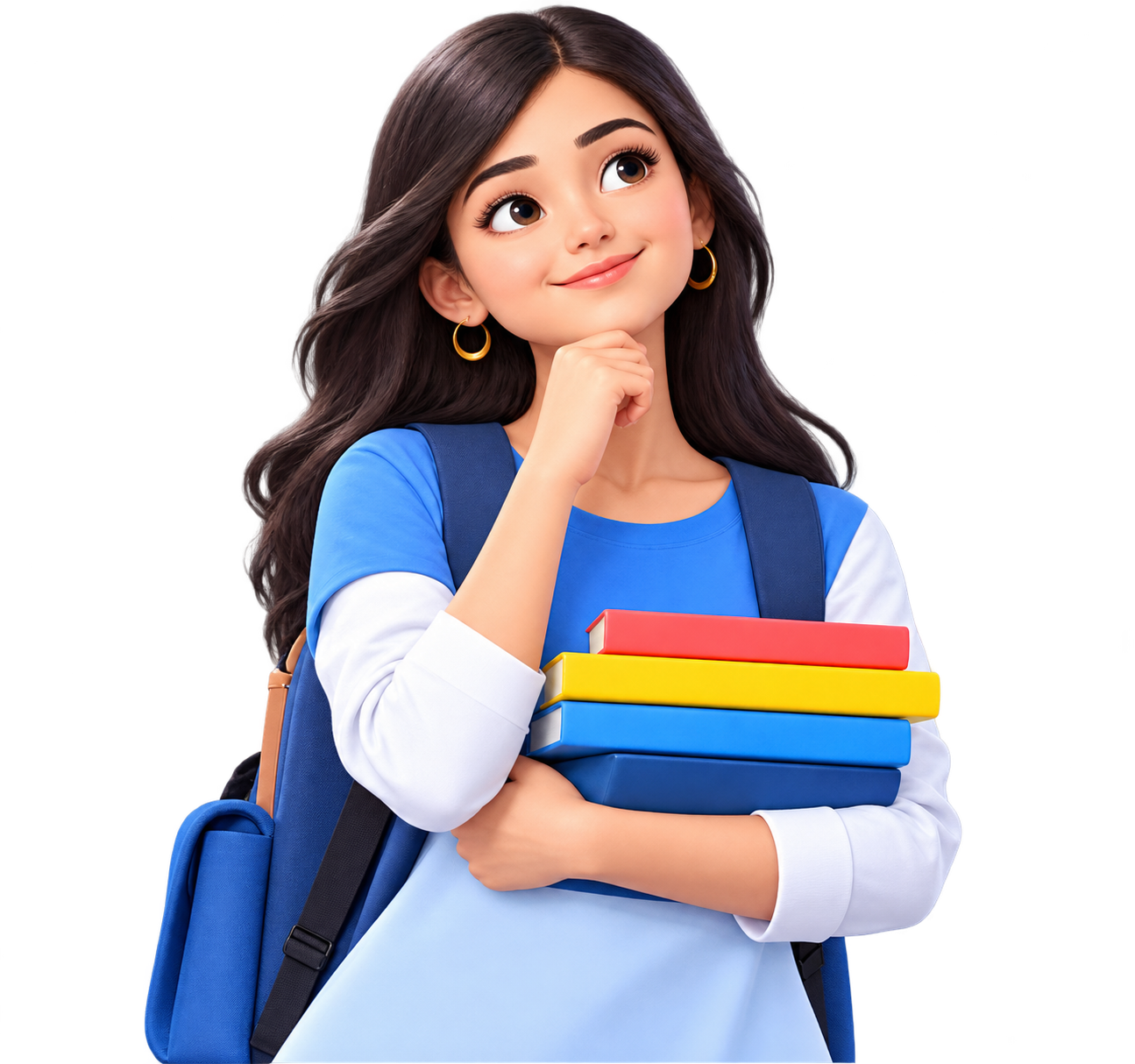 Student preparing for UPSC civil services examinations